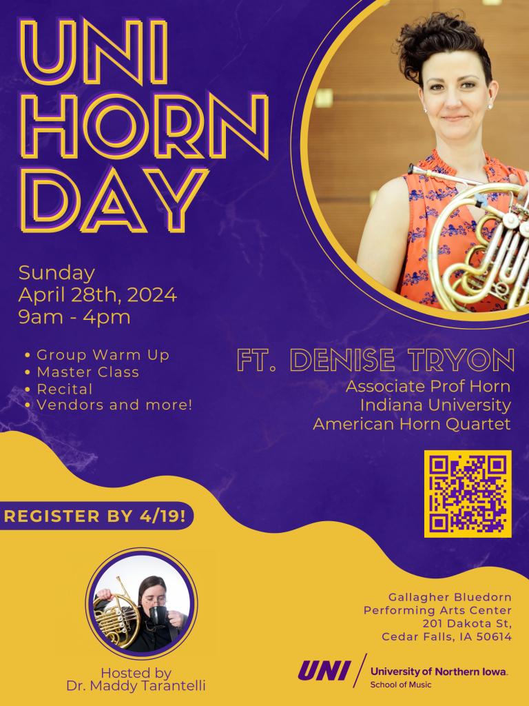 UNI Horn Day 2024 Poster
